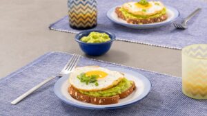 Avocado Toast com toque cremoso de iogurte