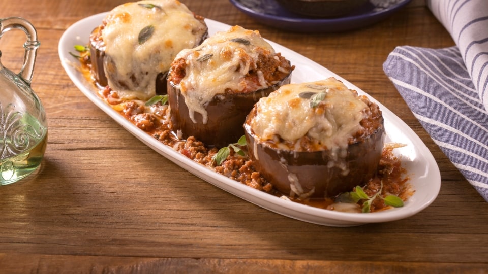 Berinjela à Parmegiana