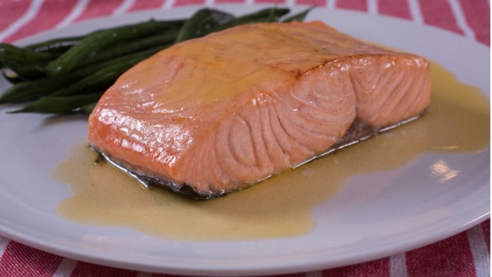 Beurre Blanc com Salmão
