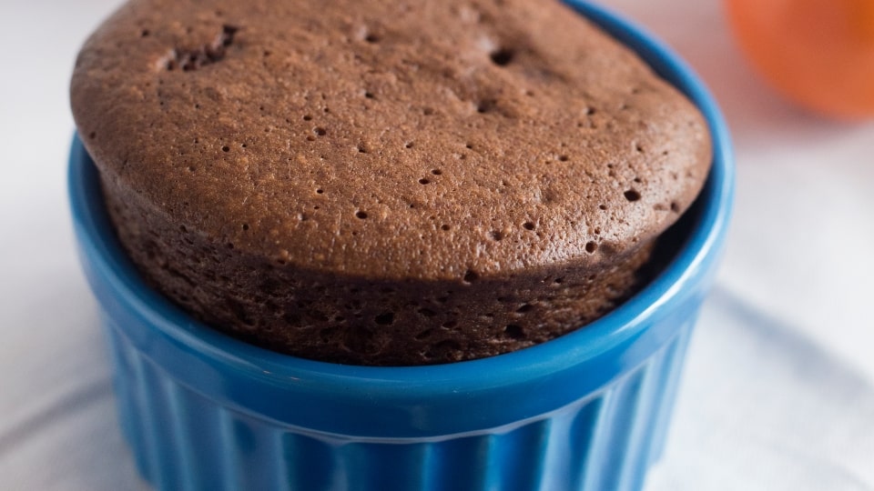 Bolo de caneca com Whey Fit