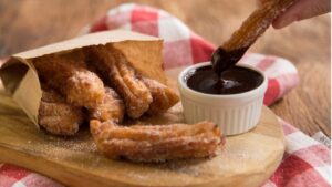Churros com Creme de chocolate