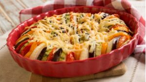 Ratatouille com Queijo Parmesão