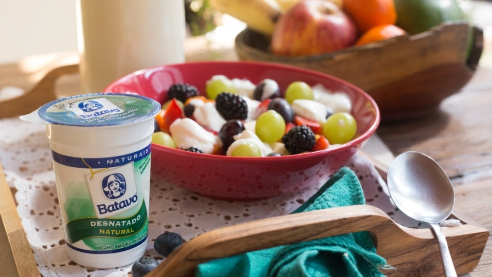 Salada de Frutas com Iogurte
