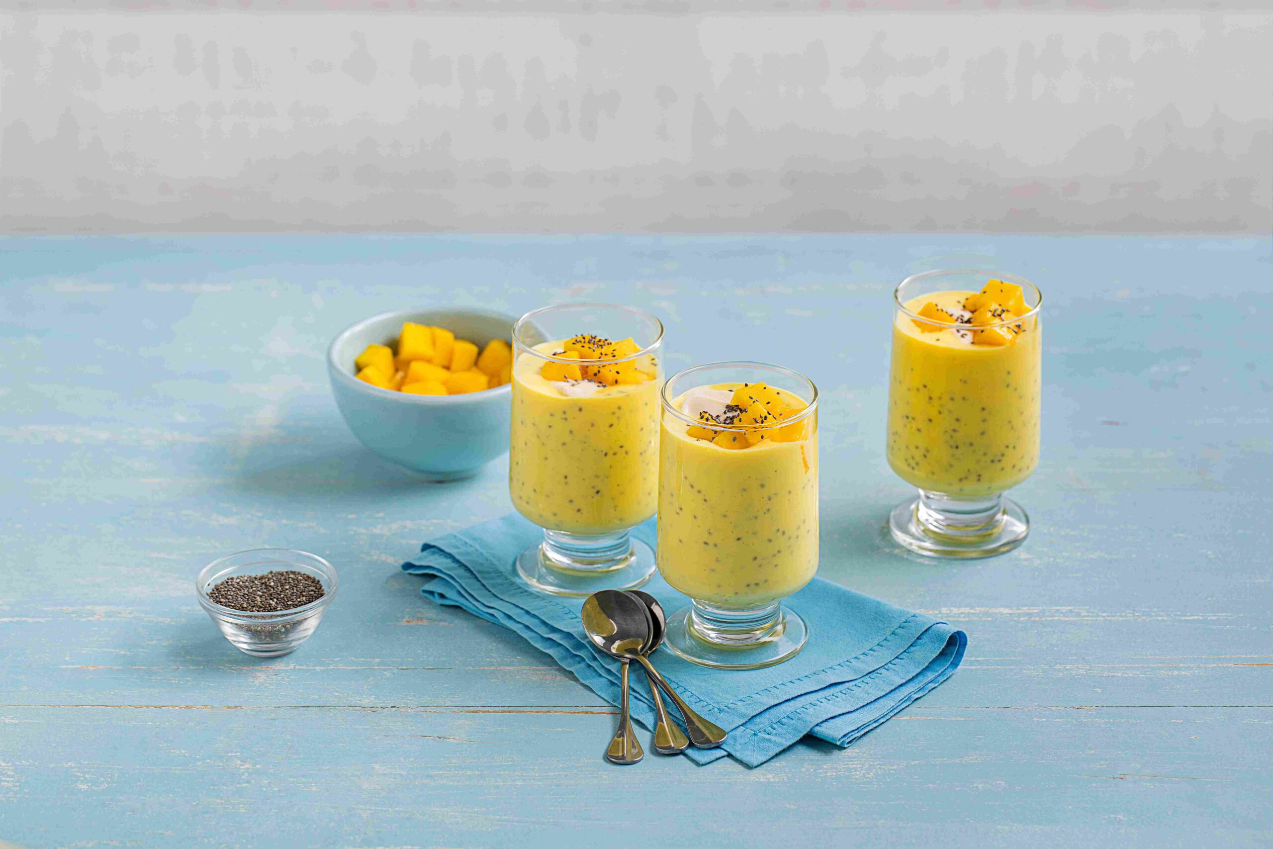 Creme de Manga com Chia 