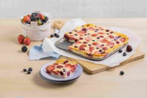 Cheesecake de Iogurte com Frutas Vermelhas 